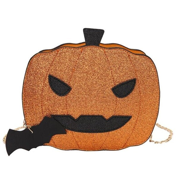 orange_sparkly_glitter_spooky_pumpkin_bag_crossover