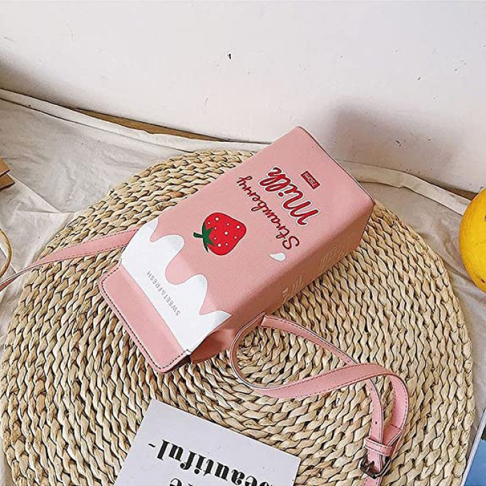 strawberry_milk_carton_handbag_purse_layed_down