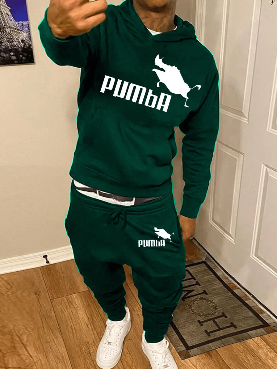 Pumba Letter Print Tracksuit