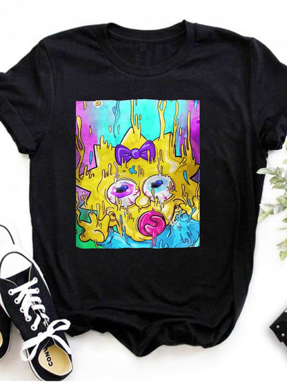 Trippy Maggie Simpson Shirt