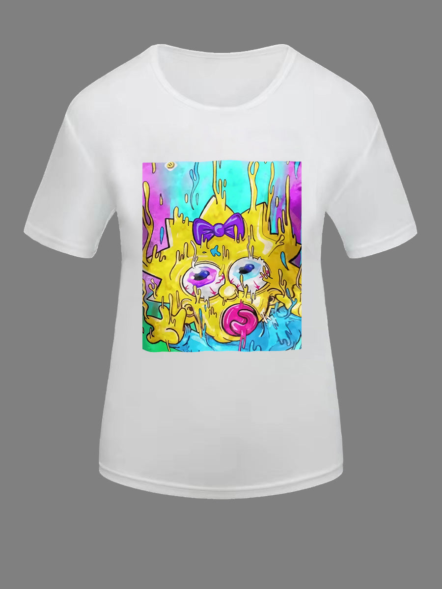 Trippy Maggie Simpson Shirt